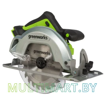 Дисковая (циркулярная) пила Greenworks GD24CS 1500907 (без АКБ)